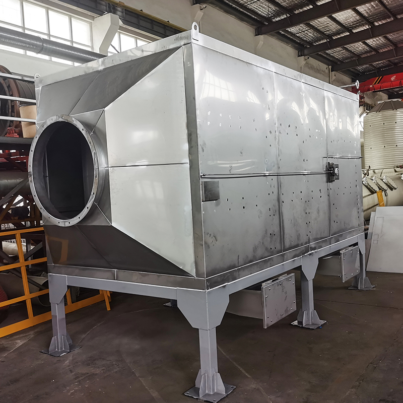 ساختار بارگیری و تخلیه جانبی جعبه جذب کربن فعال فولاد ضد زنگ 304