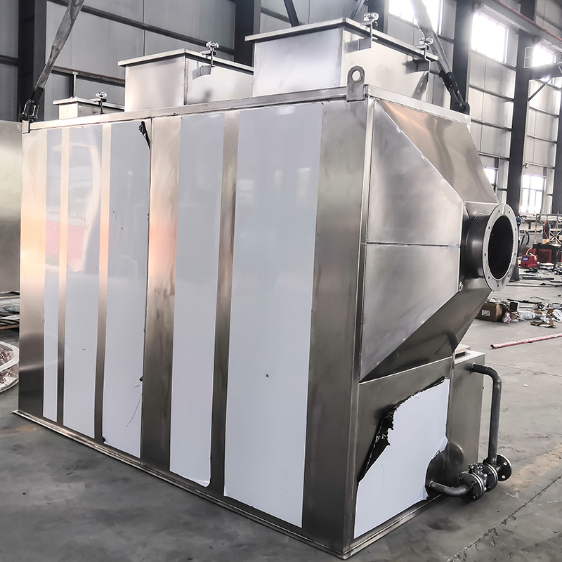 برج اسکرابر افقی فولاد ضد زنگ 304