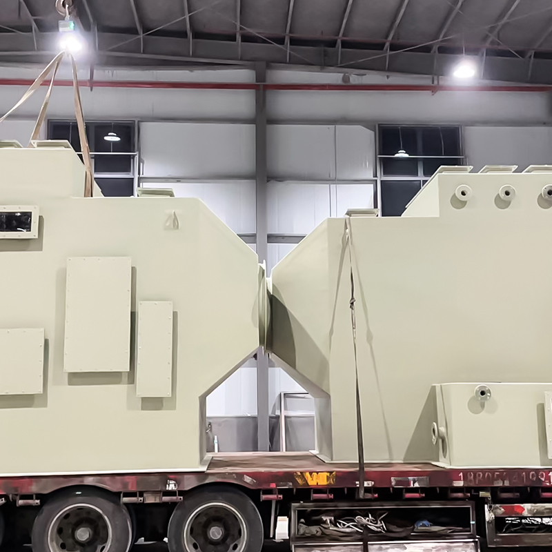 برج اسکرابر افقی FRP