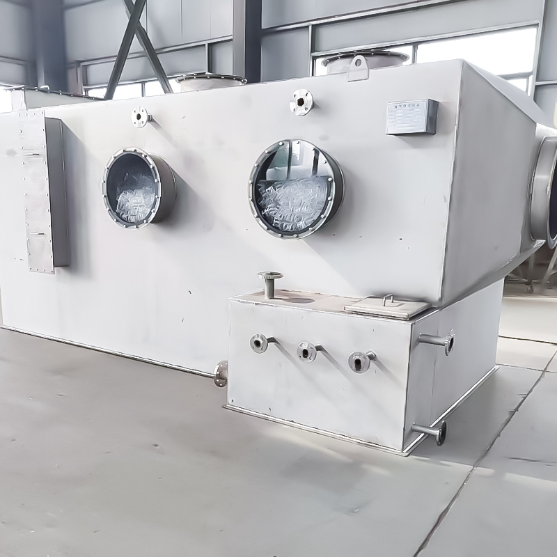 برج اسکرابر افقی فولاد ضد زنگ 304