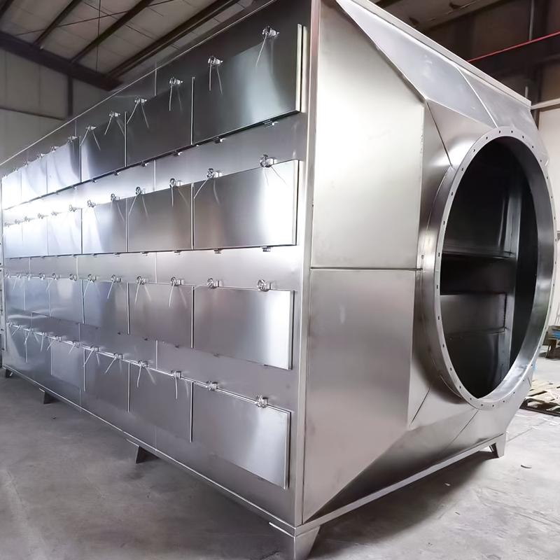 ساختار کشوی جعبه جذب کربن فعال فولاد ضد زنگ 304