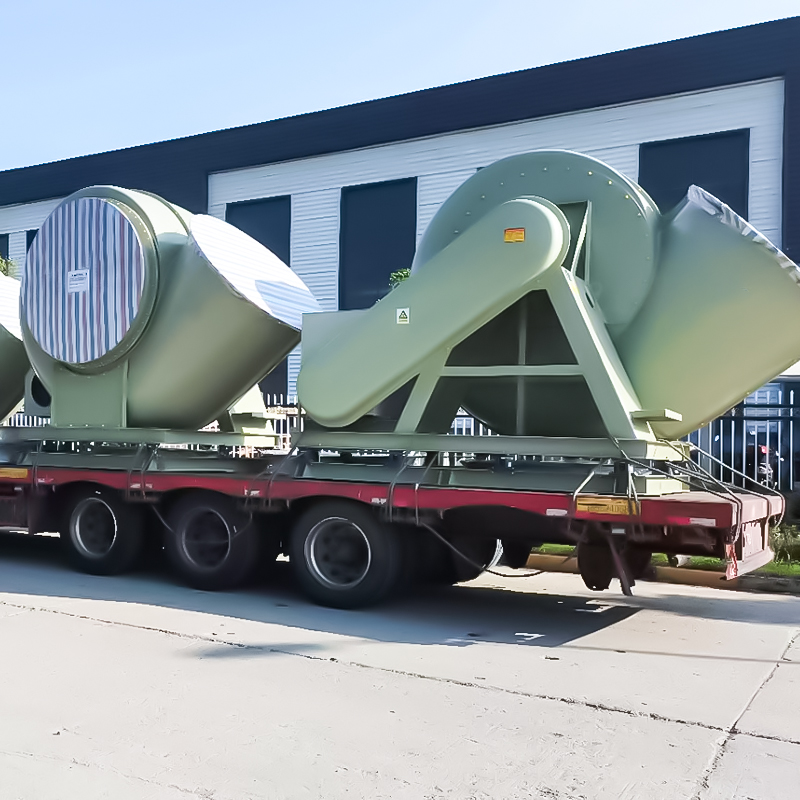 فن های ضد خوردگی فشار متوسط ​​و پایین FRP