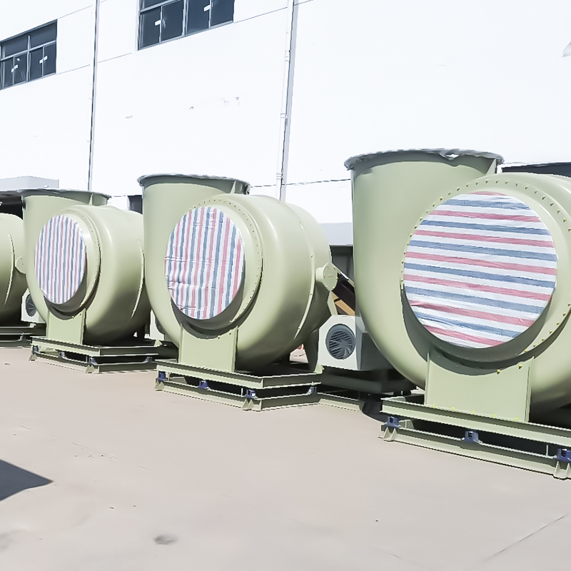 فن های ضد خوردگی فشار متوسط ​​و پایین FRP