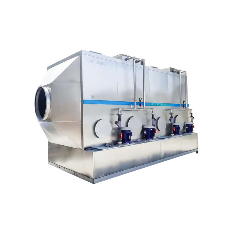 برج اسکرابر افقی فولاد ضد زنگ 304