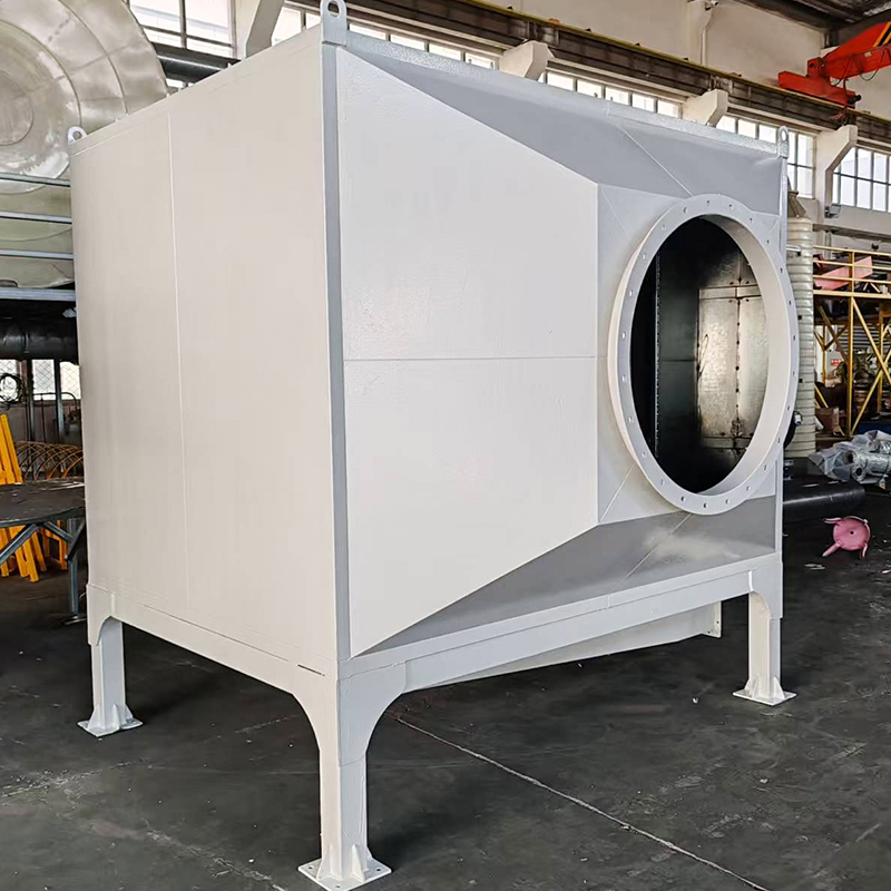 جعبه جذب کربن فعال از فولاد کربنی در بارگذاری بالا و بارگذاری سمت پایین